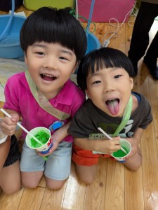 おまつりあそびをしました♪（３・４・５歳児）