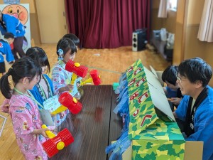 おまつりあそびをしました♪（３・４・５歳児）