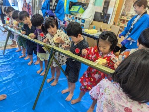 おまつりあそびをしました♪（３・４・５歳児）