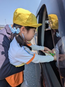 春の交通安全指導がありました！