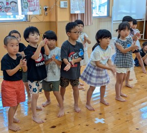 竹とんぼ遊び（5歳児🌸さくらぐみ）