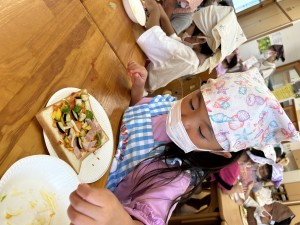 クッキングをしました🥄（３歳児💛すみれぐみ）
