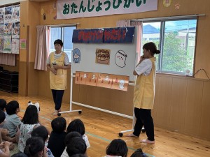 8月の誕生会がありました♫