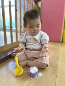 秋まつりがありました♪（0.1.2歳児）