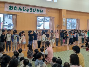 11月の誕生会がありました♪