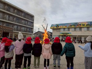 とんどさんがありました！！