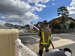 消防訓練を行いました！